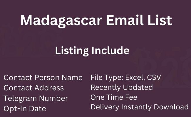 Madagascar Email List