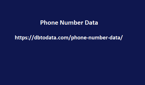 Phone Number Data