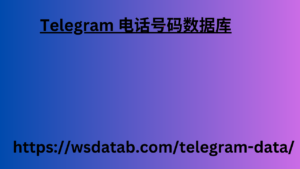 Telegram 电话号码数据库