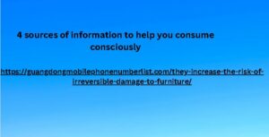 4 sources of information to help you consume consciously