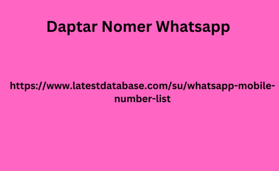 Daptar Nomer Whatsapp