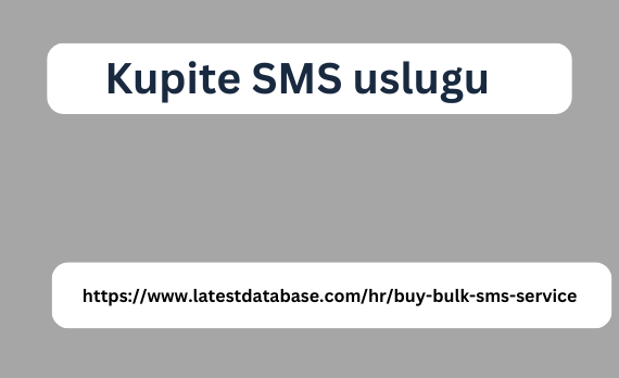 Kupite SMS uslugu